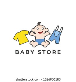 Baby Store Logo Icon Stock Vector Template Design Vector illustration