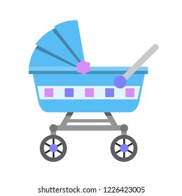 Baby stroller design, vector illustration