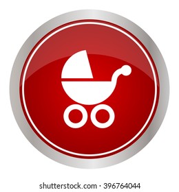 baby stroller icon