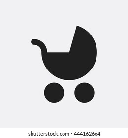 Baby stroller Icon