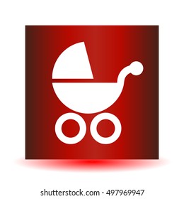 baby stroller icon