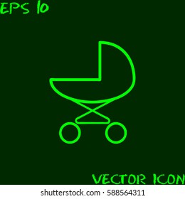 Baby Stroller icon