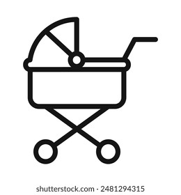 Baby Stroller Icon for Child Mobility Solutions