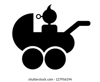 baby stroller symbol