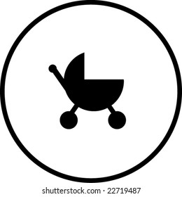 baby stroller symbol
