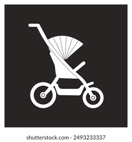 baby stroller vector illustration symbol design