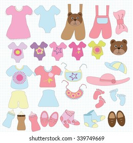baby stuff clip art
