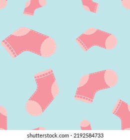 Baby Stuff Vektor Illustration Nahtlos 04 Grafik