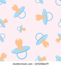Baby Stuff Vector Illustration Seamless 02 Graphic