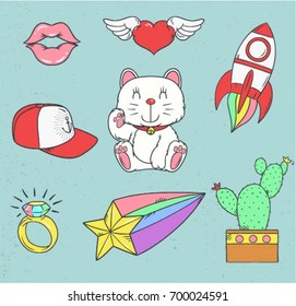 baby style stickers and embroidery patches