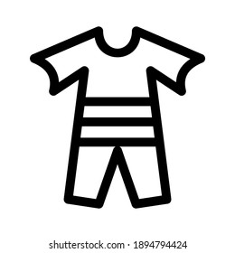baby suit icon or logo isolated sign symbol vector illustration - high quality black style vector icons
