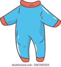 Baby Supplies Accessories on White Background. Vector Illustration in Cartoon Style.