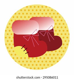 Baby supplies slippers theme elements