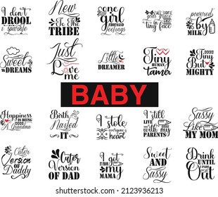 baby SVG Bundle.baby T-shirt Design SVG Bundle.