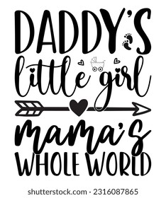 Baby SVG Quotes, Newborn, Infant, Children, T-Shirt Design, Typography T-Shirt, Cut Files, Illustration, Decoration And Many More.