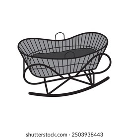 baby swing icon vector illustration symbol design