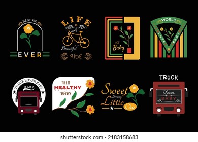 baby t shirt design bundle