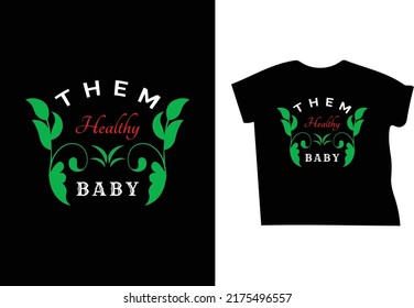 baby t shirt template design