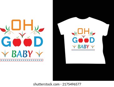 baby t shirt template design