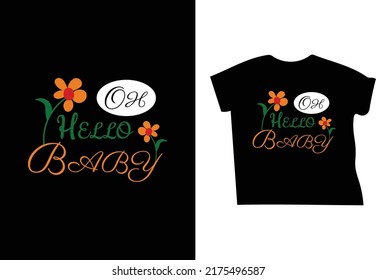 baby t shirt template design