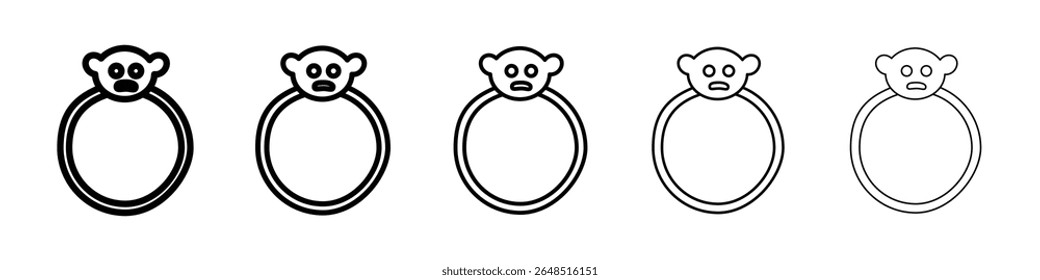 Baby teether icon filled flat sign concept for web design.