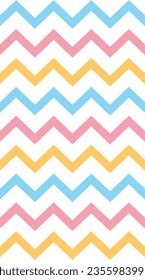 Baby textile seamless pattern. Geomteric sweet vector background. Wallpaper cover, scrappbooking paper or fabric cloth. Bright colorful childish geometry shape