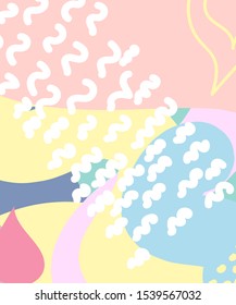 Baby texture patterns for textiles, fabric, packaging. Modern and original textiles, wrapping paper, the design of the walls.