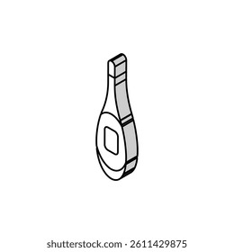 baby thermometer for infants isometric icon vector. baby thermometer for infants sign. isolated symbol illustration