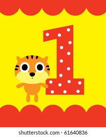 baby tiger 1st birthday