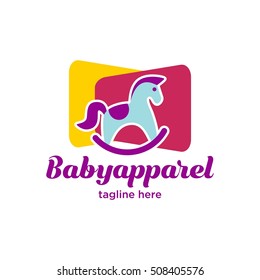 Baby, toddler, kid apparel and accessories logo for your adorable baby.