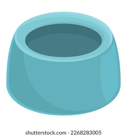Baby toilet icon cartoon vector. Kid potty. Object pot