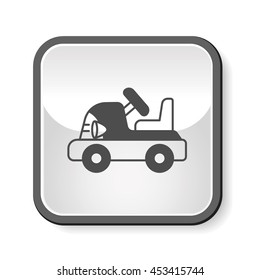 baby toy car icon