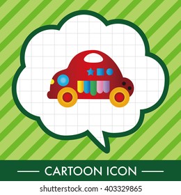 baby toy car theme elements