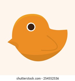 baby toy duck theme elements