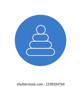 Baby toy icon