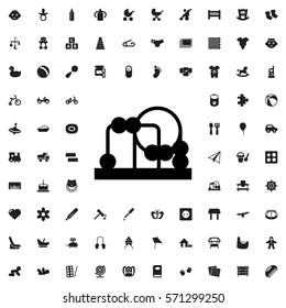 baby toy icon illustration isolated vector sign symbol