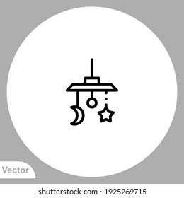 Baby toy icon sign vector,Symbol, logo illustration for web and mobile
