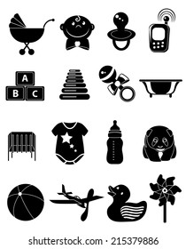 Baby Toy Icons