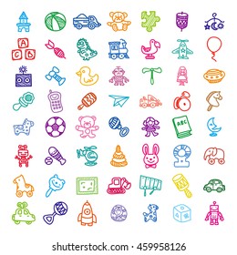 Baby Toy Icons