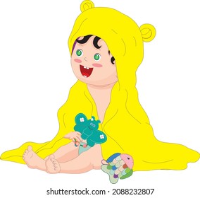 baby toy play shower growth