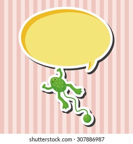 baby toy rattle theme elements
