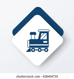 baby toy train icon