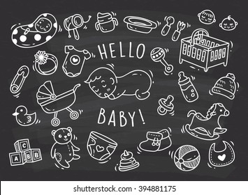 Baby toys and accessories doodle