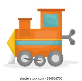 Baby toys design over white background, vector illustration.