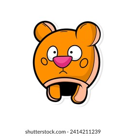 Baby toys doodle cartoon illustration. hand draw style