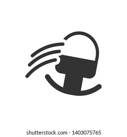 Baby toys icon - Vector on white background