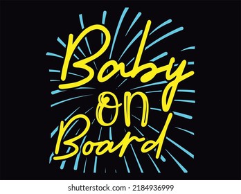 Baby t-shirt design vector file