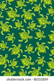 baby turtle pattern