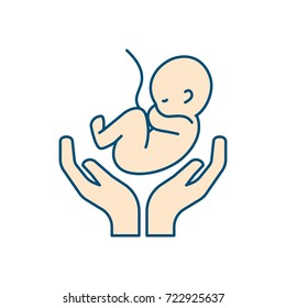 baby umbilical cord and new life