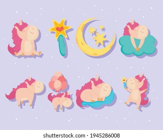 baby unicorns and magic collection